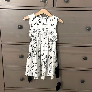 ❤️3/$30 Castro Girls empire waist dress size 2-4.